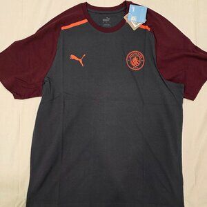Manchester City Puma T-Shirt Men's Size Large